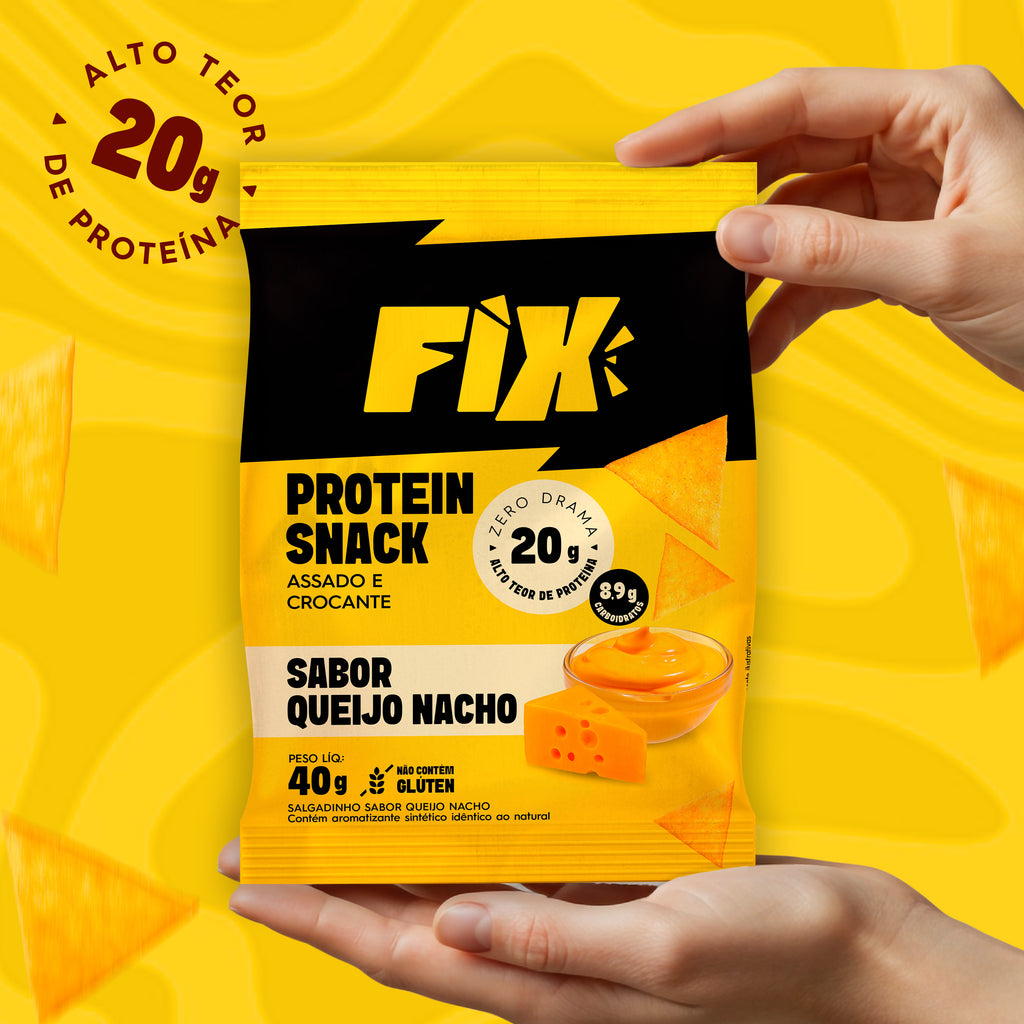 Caixa Mista Fix Snacks 04 Sabores x2 - 8 Unidades