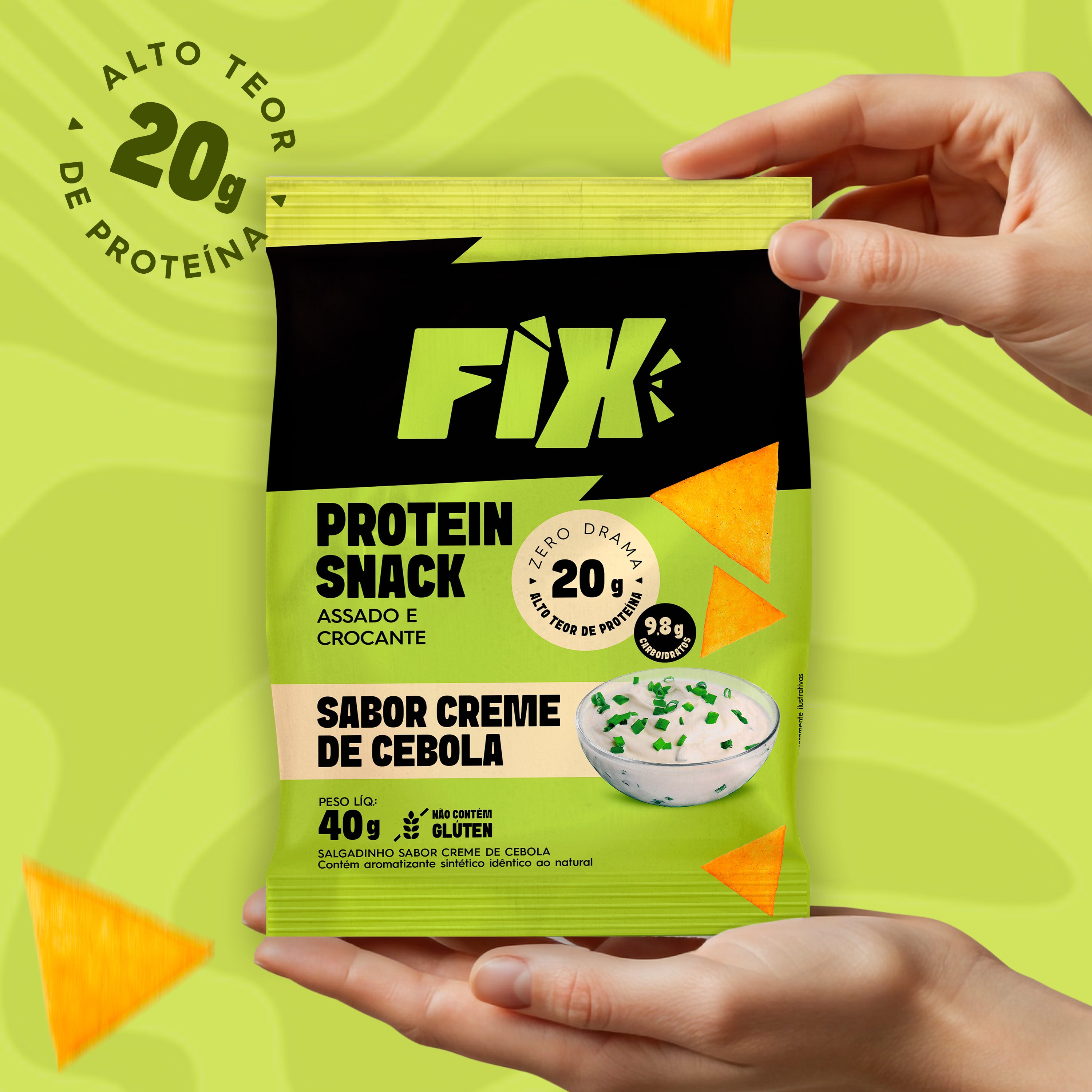 Caixa Mista Fix Snacks 04 Sabores x2 - 8 Unidades